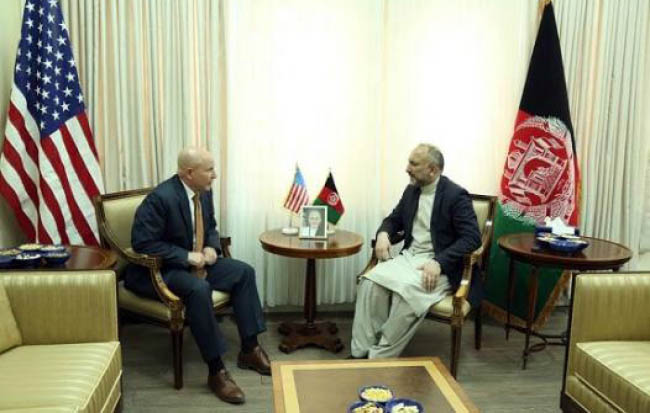 Atmar, Mcmaster Discuss Political Cooperation